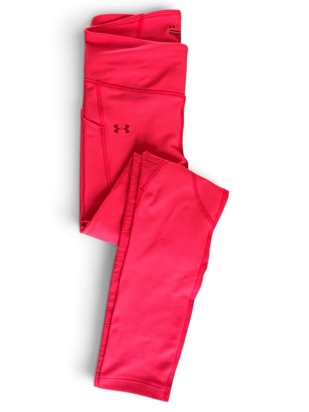 Under Armour HeatGear Jacquard Ankle Crop Leggings, Size S